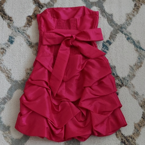 NWT Orchid Fuschia Forever 21 Strapless Dress - Picture 4 of 13